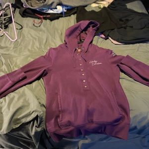 Super Cute Harley Davidson Hoodie!!